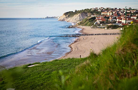 camping bord de mer bidart