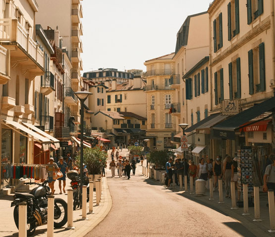 Faire du shopping à Biarritz 