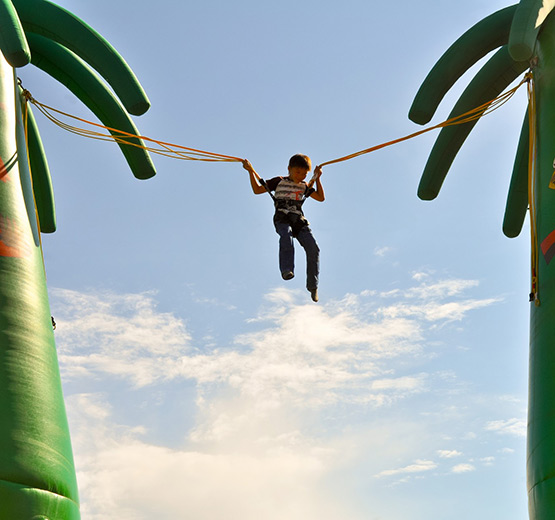 trampoline bidaparc